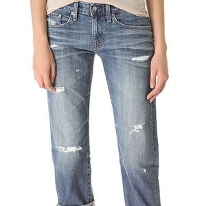 AG ex-boyfriend crop jeans